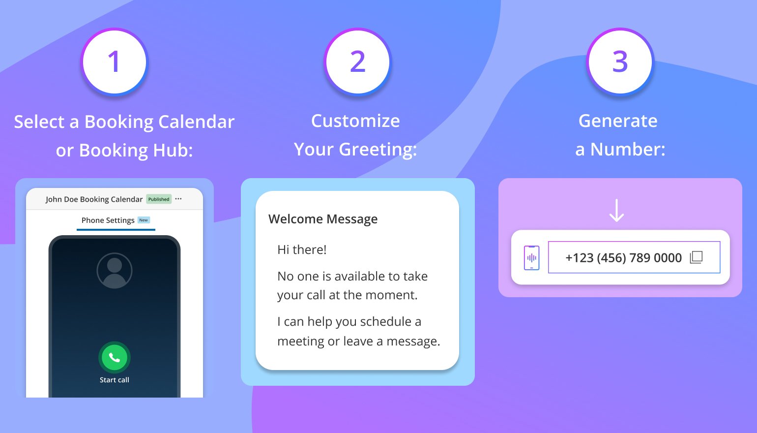 How to Create a Booking Link (With a Voice Option)