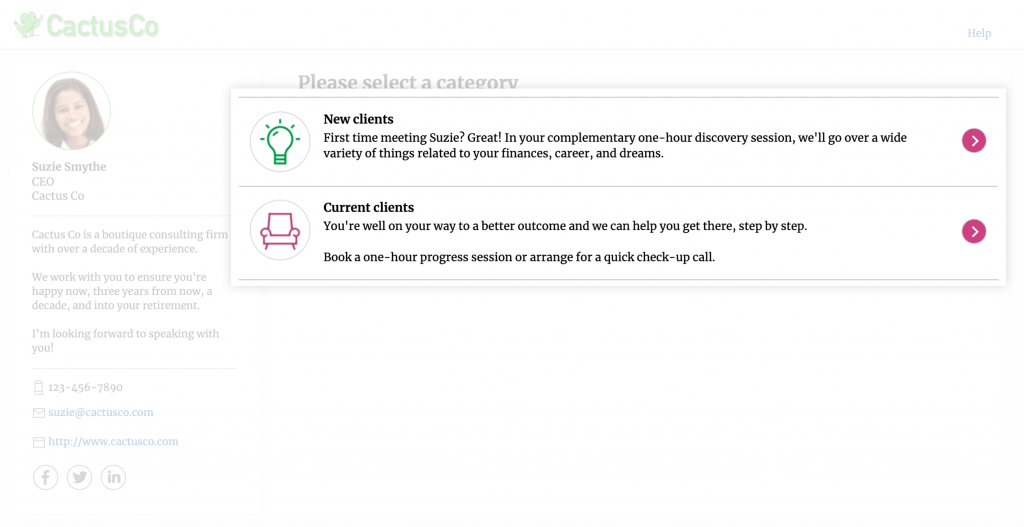 new and current clients