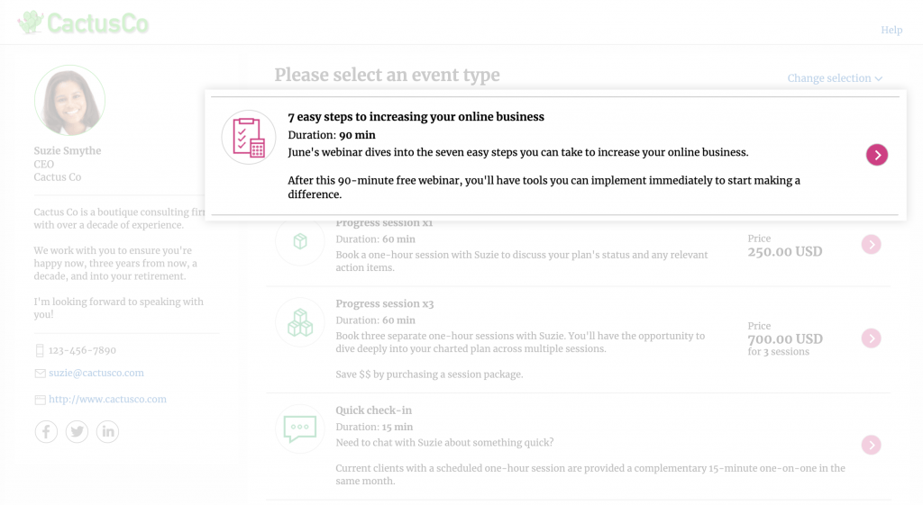 Offer regular webinars to current and prospective clients