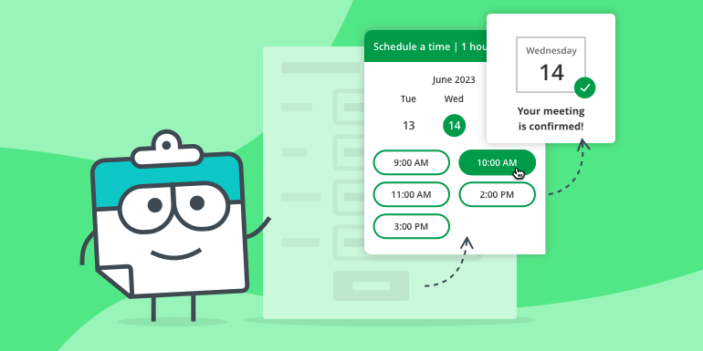 Add scheduled meetings to your website with FormOnce