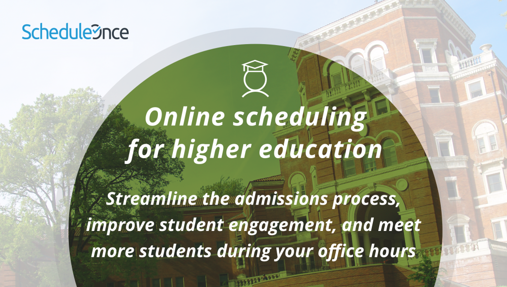 Online scheduling for higher education